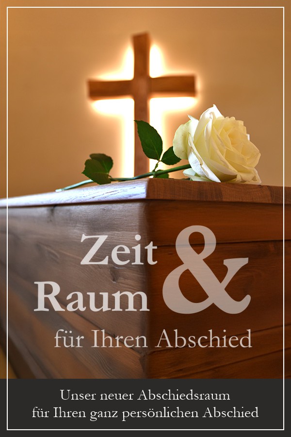 Zum neuen Abschiedsraum des Bestattungshauses Rost & Rost